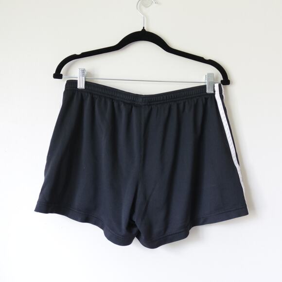 Women's Adidas Black Athletic Shorts Large - Picture 2 of 5